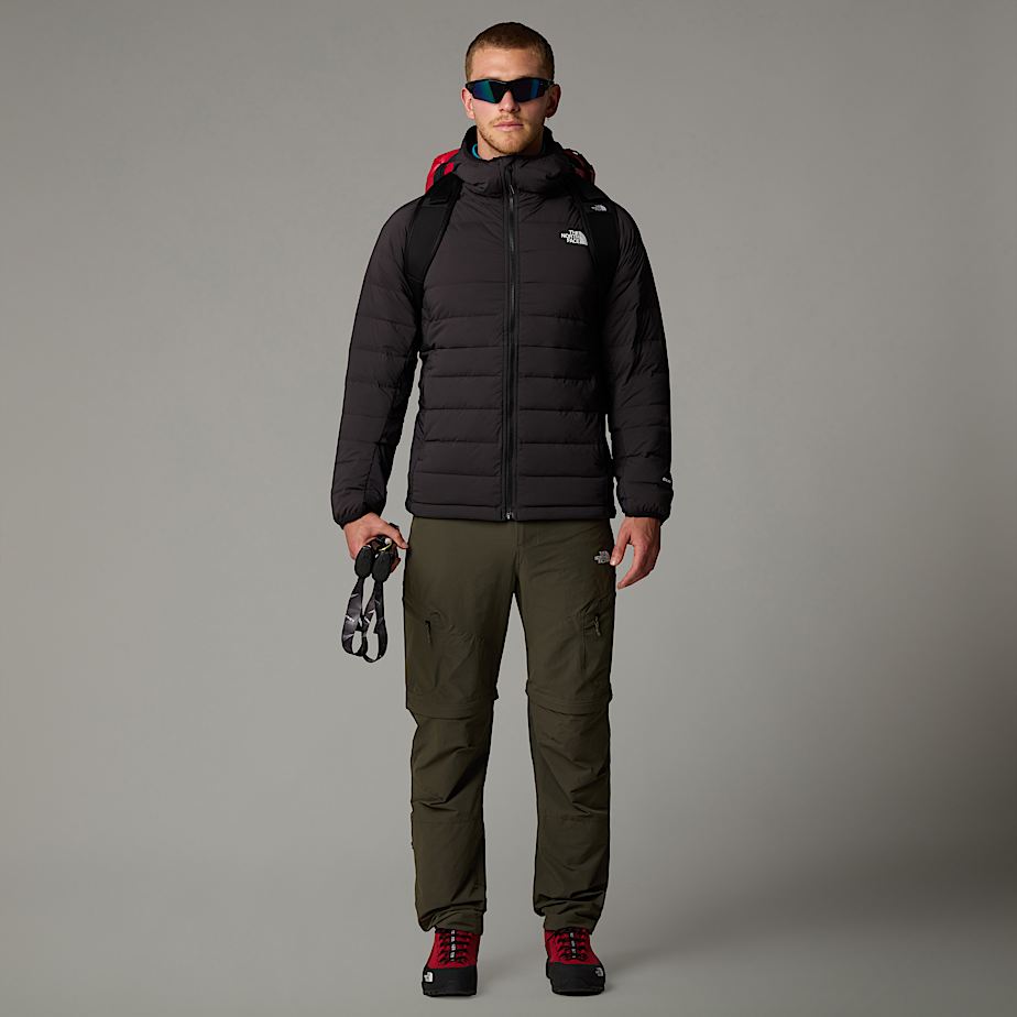 Men The North Face Belleview Stretch Down Jackets Black | NF0A90U2Y