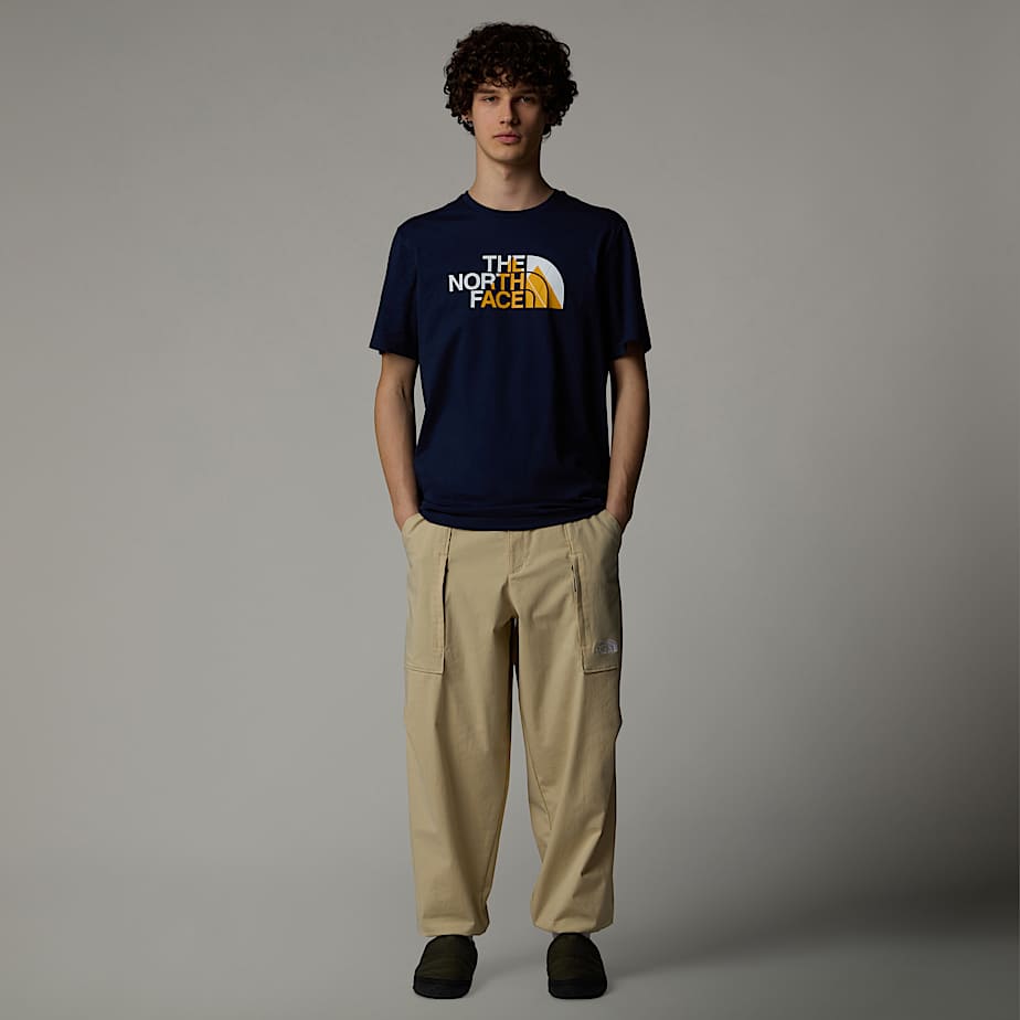 Men The North Face Biner Graphic 1 T Shirts Navy | NF0A16B1D