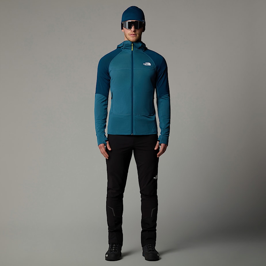 Men The North Face Bolt Polartec® Hooded Jackets Blue | NF0A56O5D