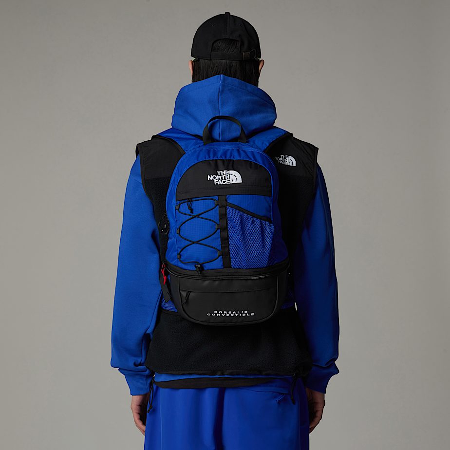 Men The North Face Borealis Convertible Backpacks Blue | NF0A40I2E
