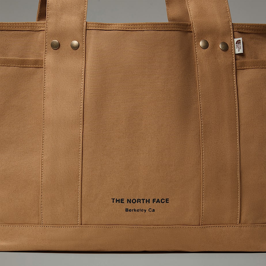 Men The North Face Circular Cotton Tote Bags Brown | NF0A41Z0D