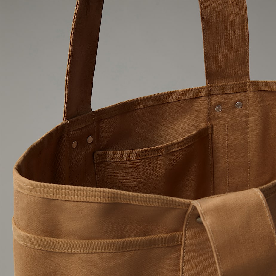 Men The North Face Circular Cotton Tote Bags Brown | NF0A41Z0D