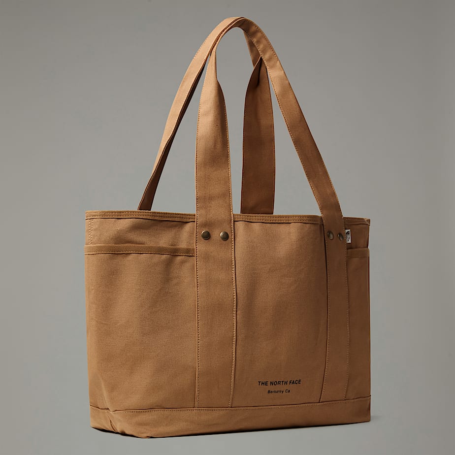 Men The North Face Circular Cotton Tote Bags Brown | NF0A41Z0D