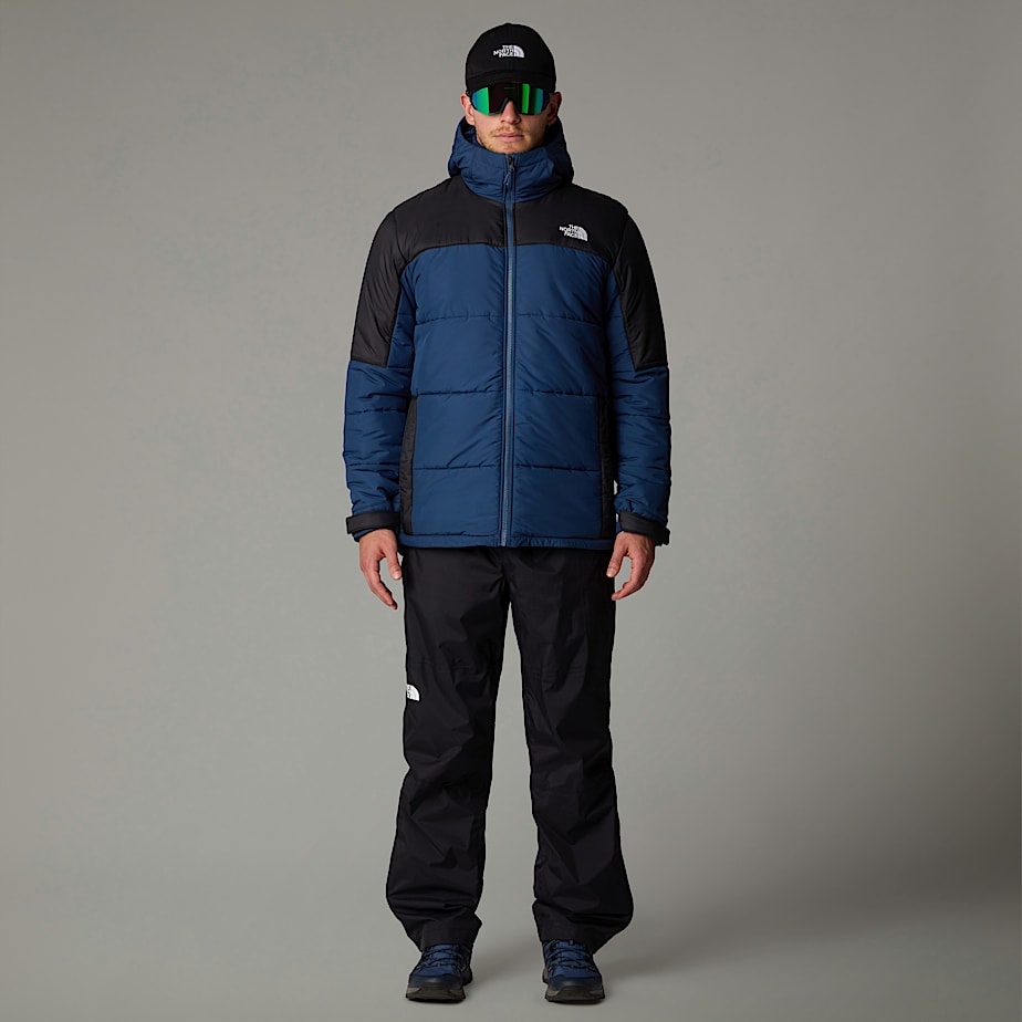 Men The North Face Circular Synthetic Hooded Jackets Black | NF0A86C4Q