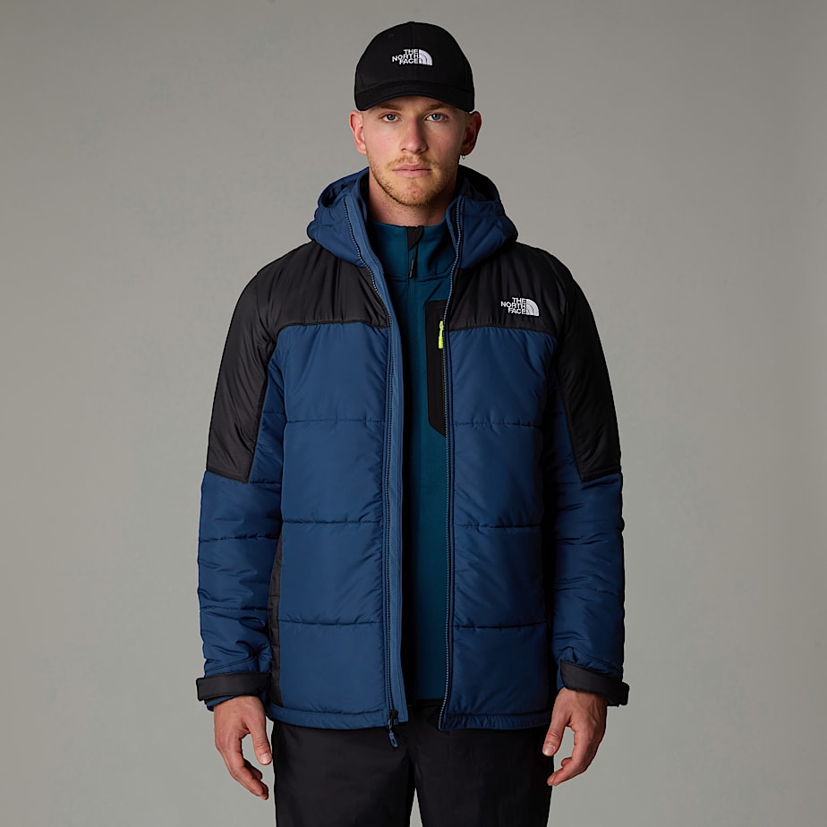 Men The North Face Circular Synthetic Hooded Jackets Black | NF0A86C4Q