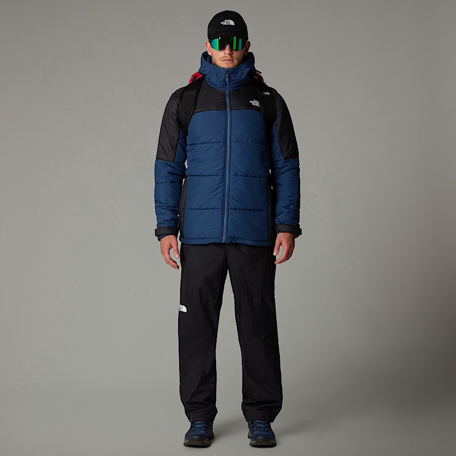 Men The North Face Circular Synthetic Hooded Jackets Black | NF0A86C4Q