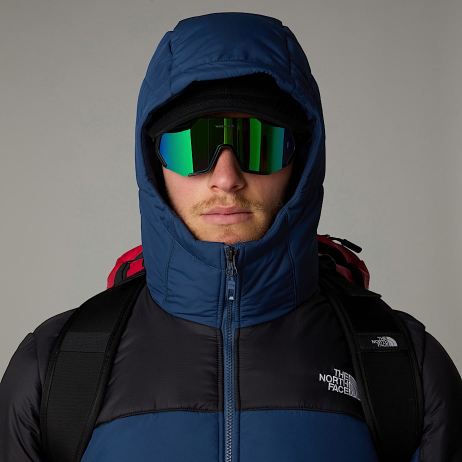 Men The North Face Circular Synthetic Hooded Jackets Black | NF0A86C4Q