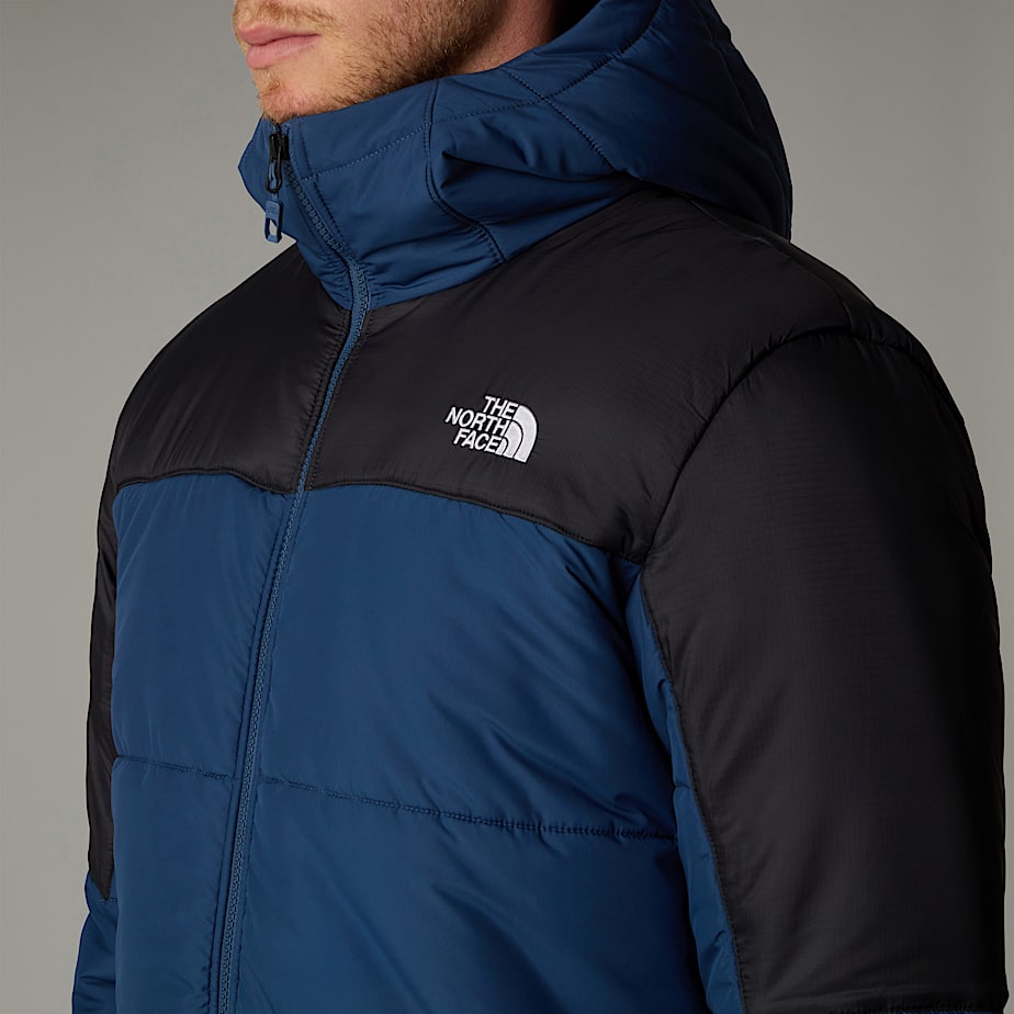 Men The North Face Circular Synthetic Hooded Jackets Black | NF0A86C4Q