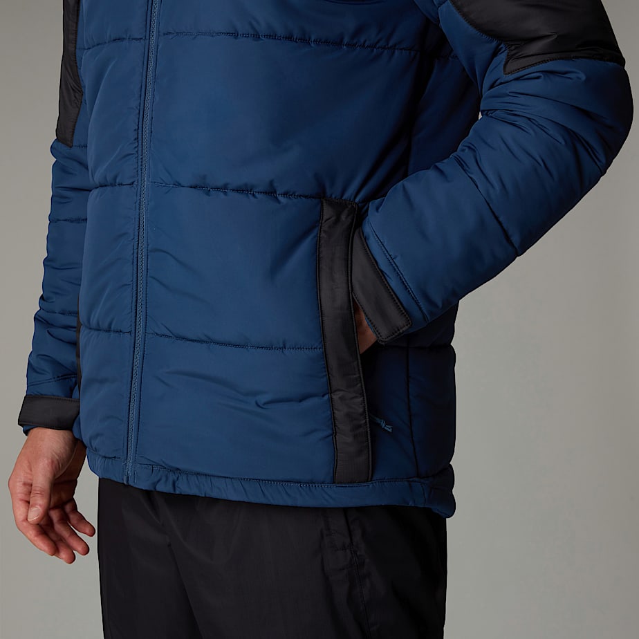 Men The North Face Circular Synthetic Hooded Jackets Black | NF0A86C4Q