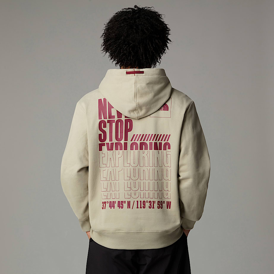 Men The North Face Coordinates Hoodie Grey | NF0A61D4N