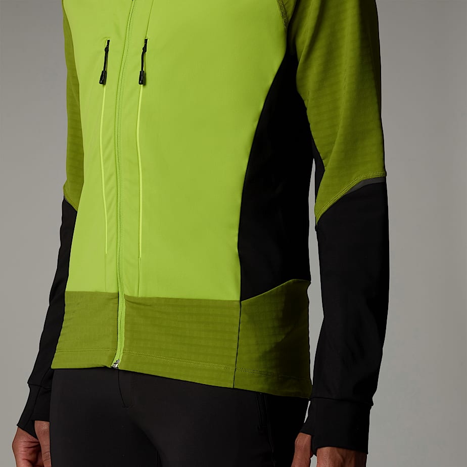 Men The North Face Cordata Softshell Full-Zip Jackets Green | NF0A27D3U