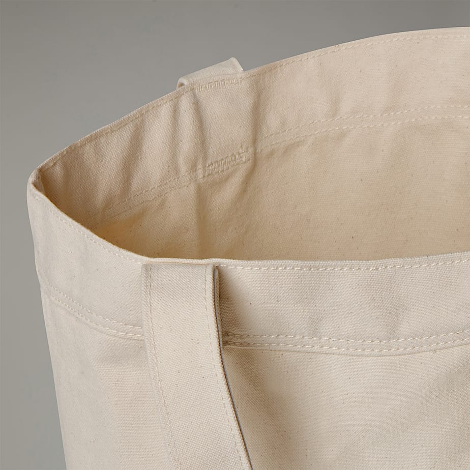 Men The North Face Cotton Tote Bags Beige | NF0A89Q6V
