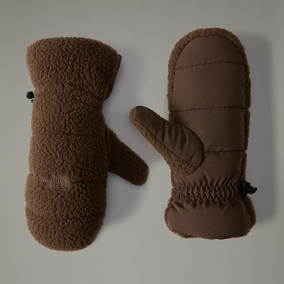 Men The North Face Cragmont Fleece Mittens Brown | NF0A43U4L