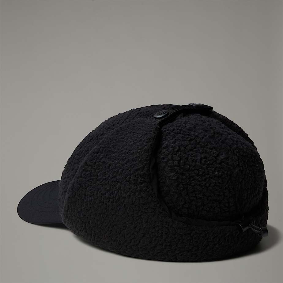 Men The North Face Cragmont Fleece Trapper Hats Black | NF0A80A6J