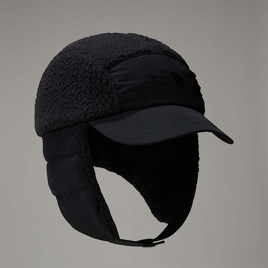 Men The North Face Cragmont Fleece Trapper Hats Black | NF0A80A6J
