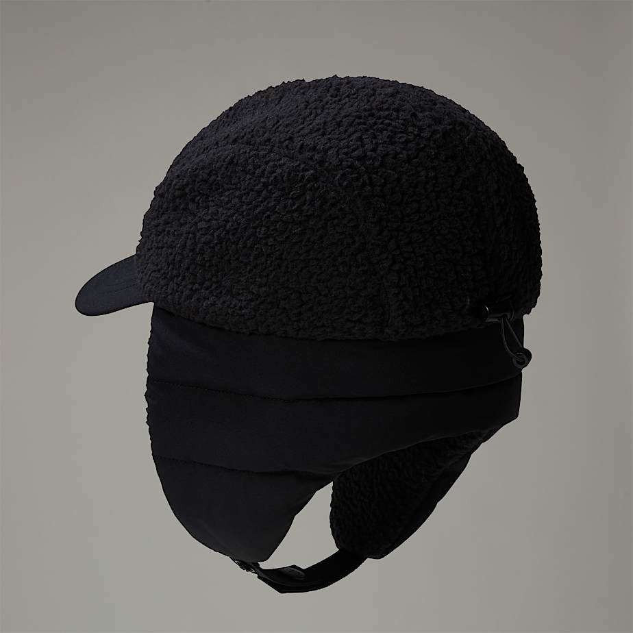 Men The North Face Cragmont Fleece Trapper Hats Black | NF0A80A6J