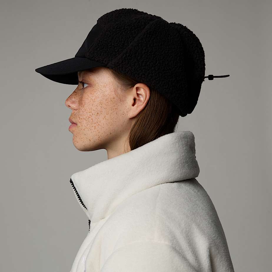 Men The North Face Cragmont Fleece Trapper Hats Black | NF0A80A6J