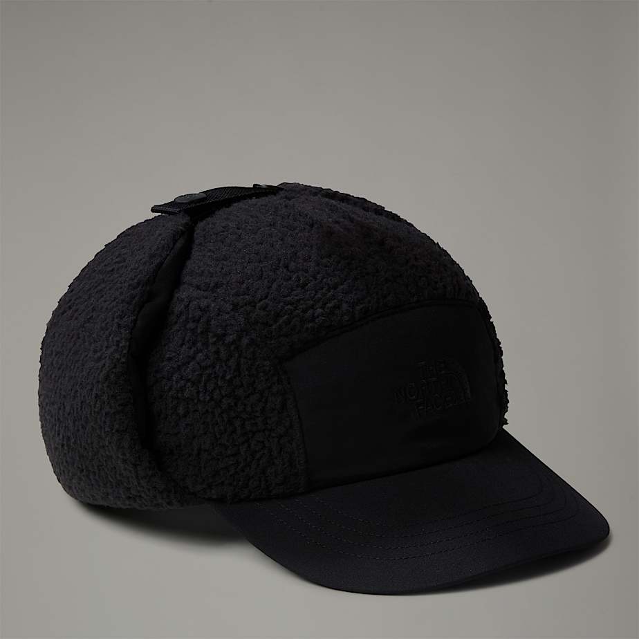 Men The North Face Cragmont Fleece Trapper Hats Black | NF0A80A6J
