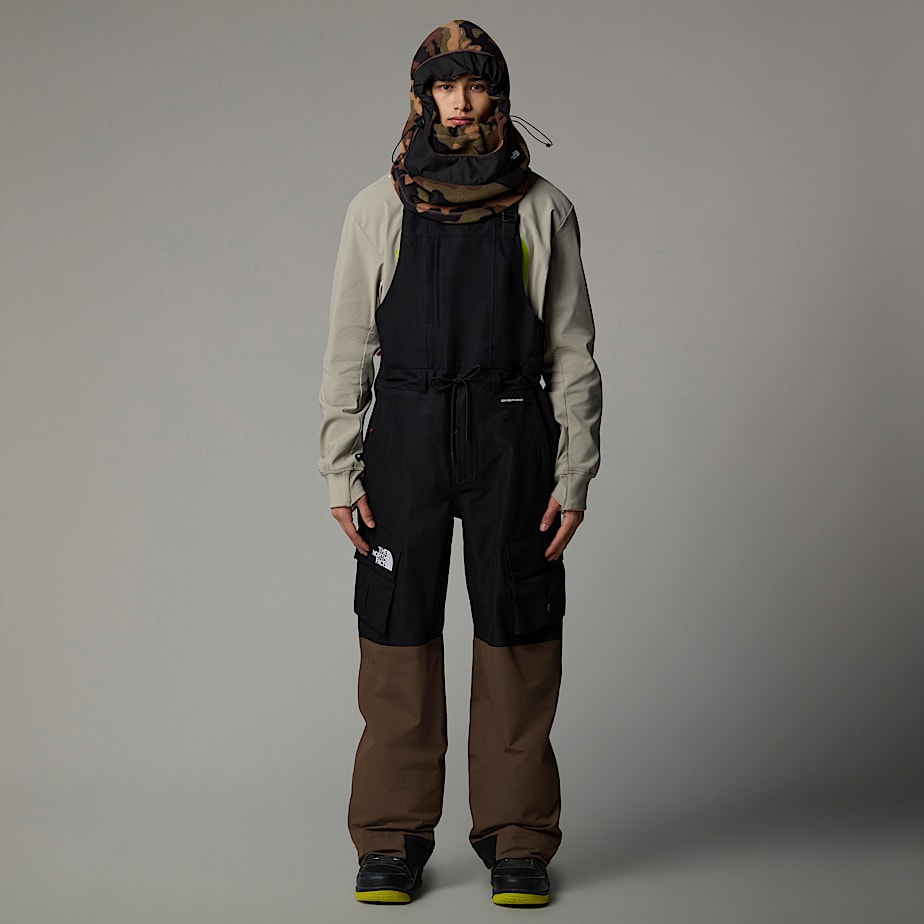 Men The North Face Dragline Bib Pants Black | NF0A35E6S