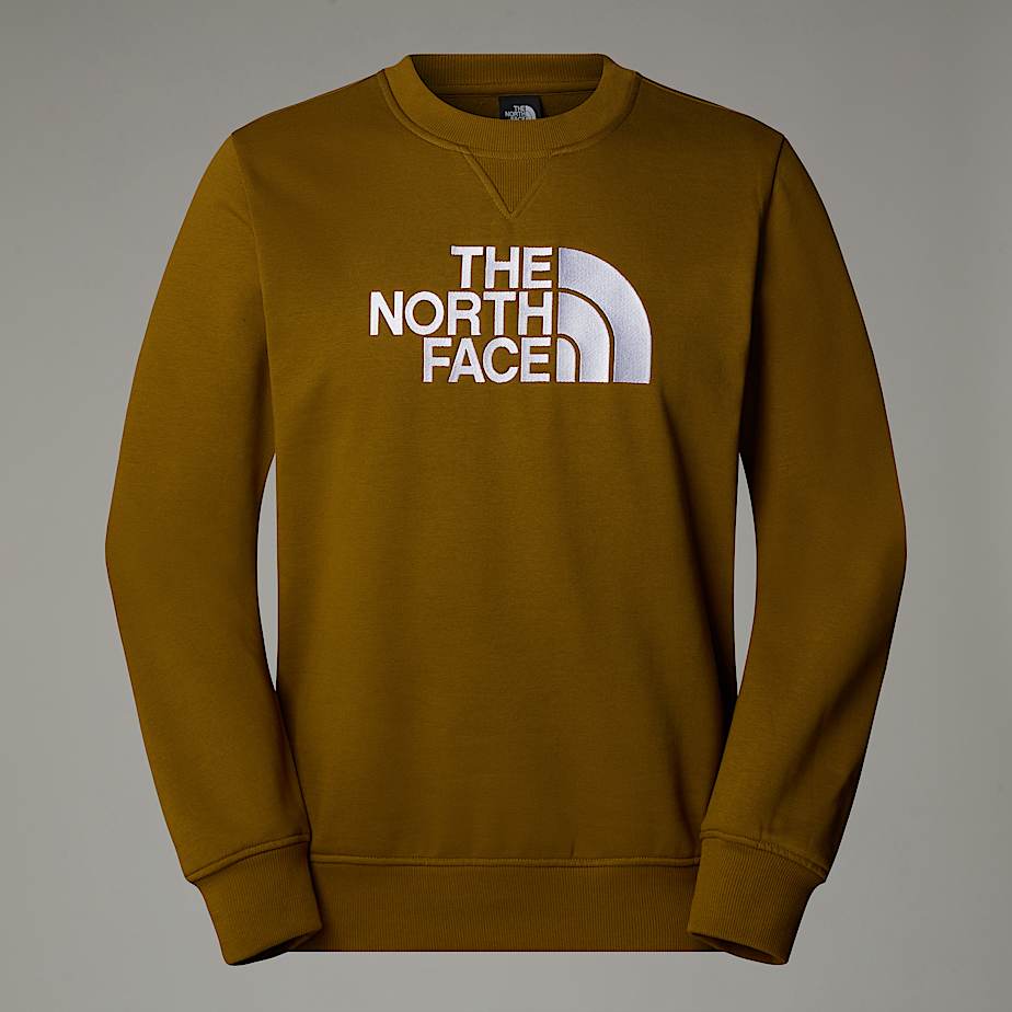 Men The North Face Drew Peak Sweatshirts Brown | NF0A85S3W
