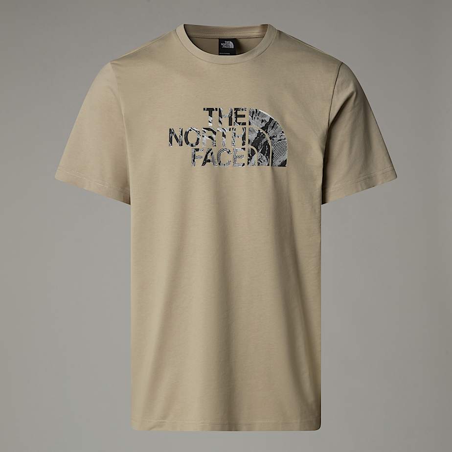 Men The North Face Easy Graphic T Shirts Beige | NF0A30P4X