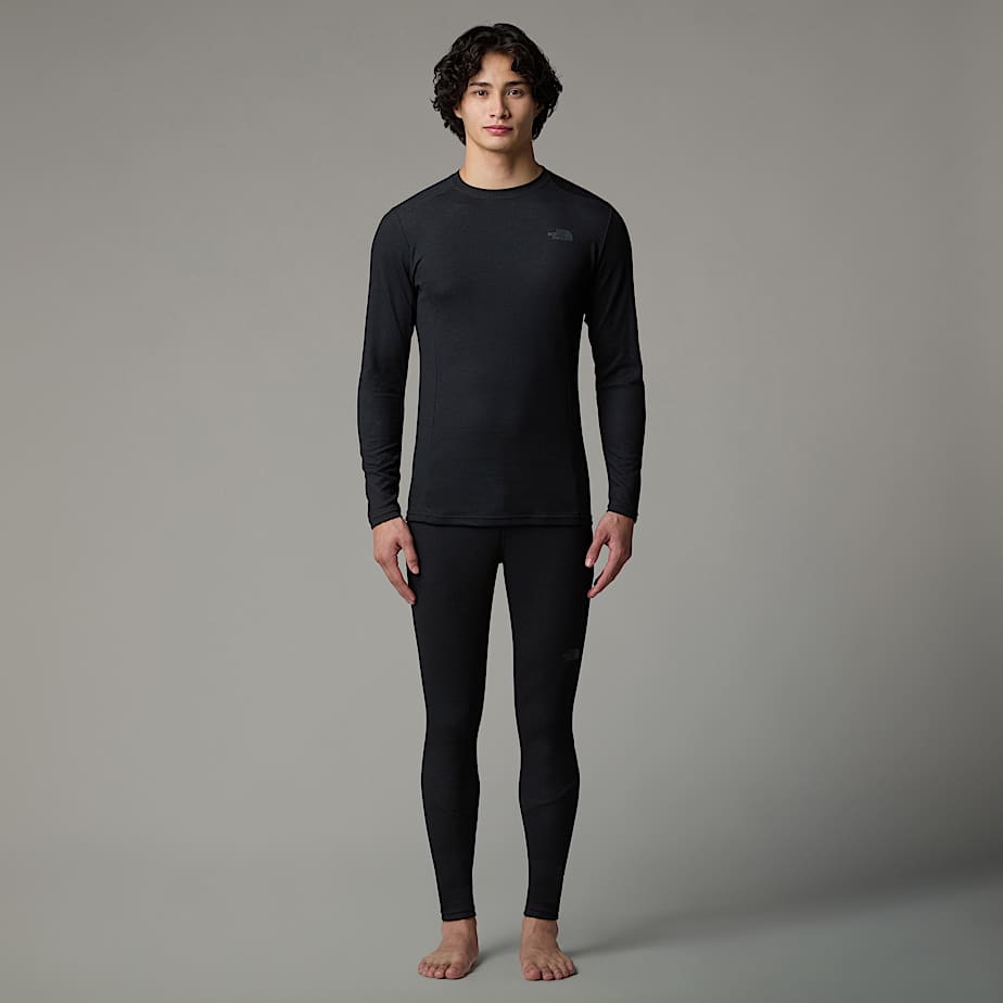 Men The North Face Easy Long-Sleeve Base Layer Tops Black | NF0A76I6T