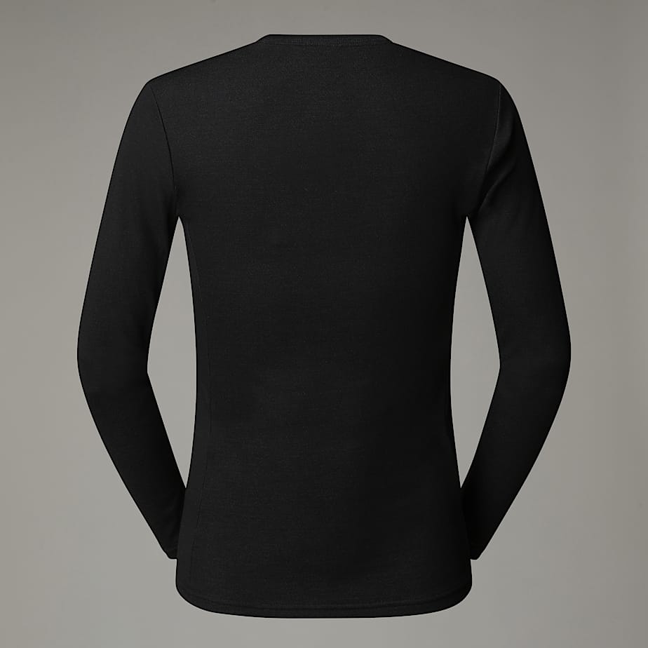 Men The North Face Easy Long-Sleeve Base Layer Tops Black | NF0A76I6T