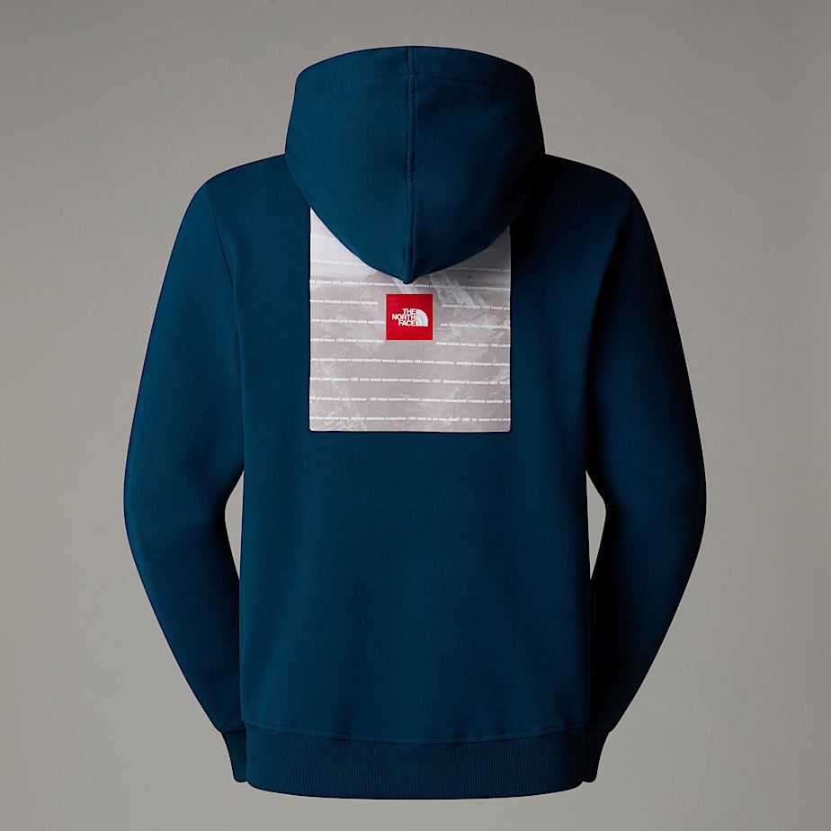 Men The North Face Expedition System Graphic Hoodie Navy | NF0A78C7S