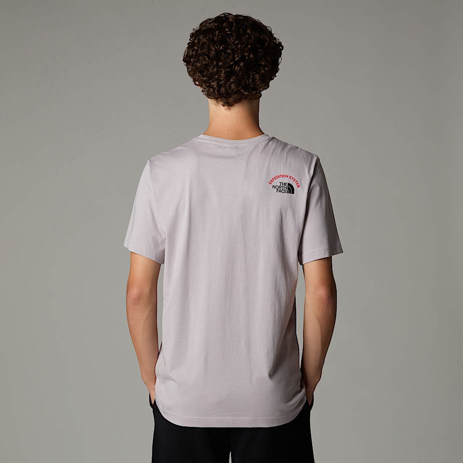 Men The North Face Expedition System Graphic T Shirts Grey | NF0A32B6Y