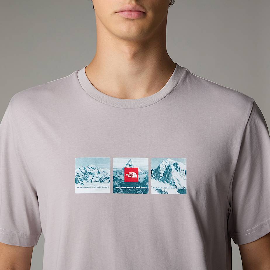 Men The North Face Expedition System Graphic T Shirts Grey | NF0A32B6Y