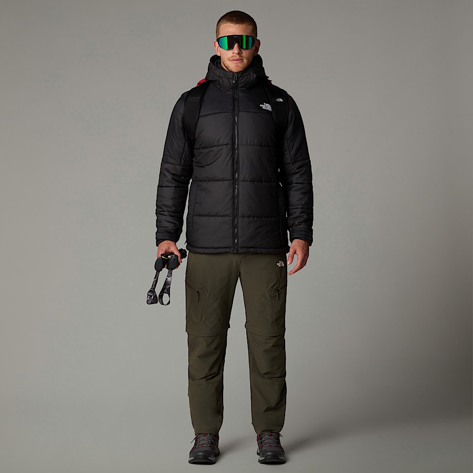 Men The North Face Exploration Convertible Tapered Pants Olive | NF0A06R0T