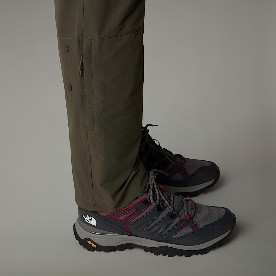 Men The North Face Exploration Convertible Tapered Pants Olive | NF0A06R0T
