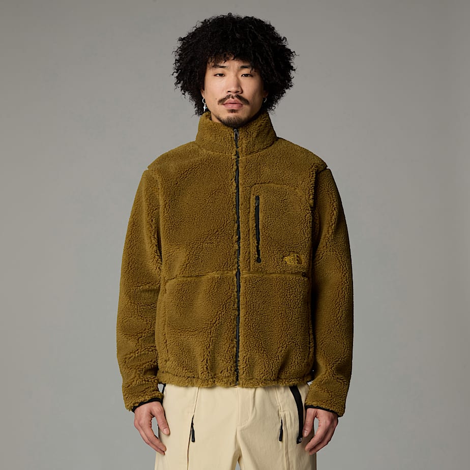 Men The North Face Extreme Pile Full-Zip Fleece Jackets Green | NF0A68E9S