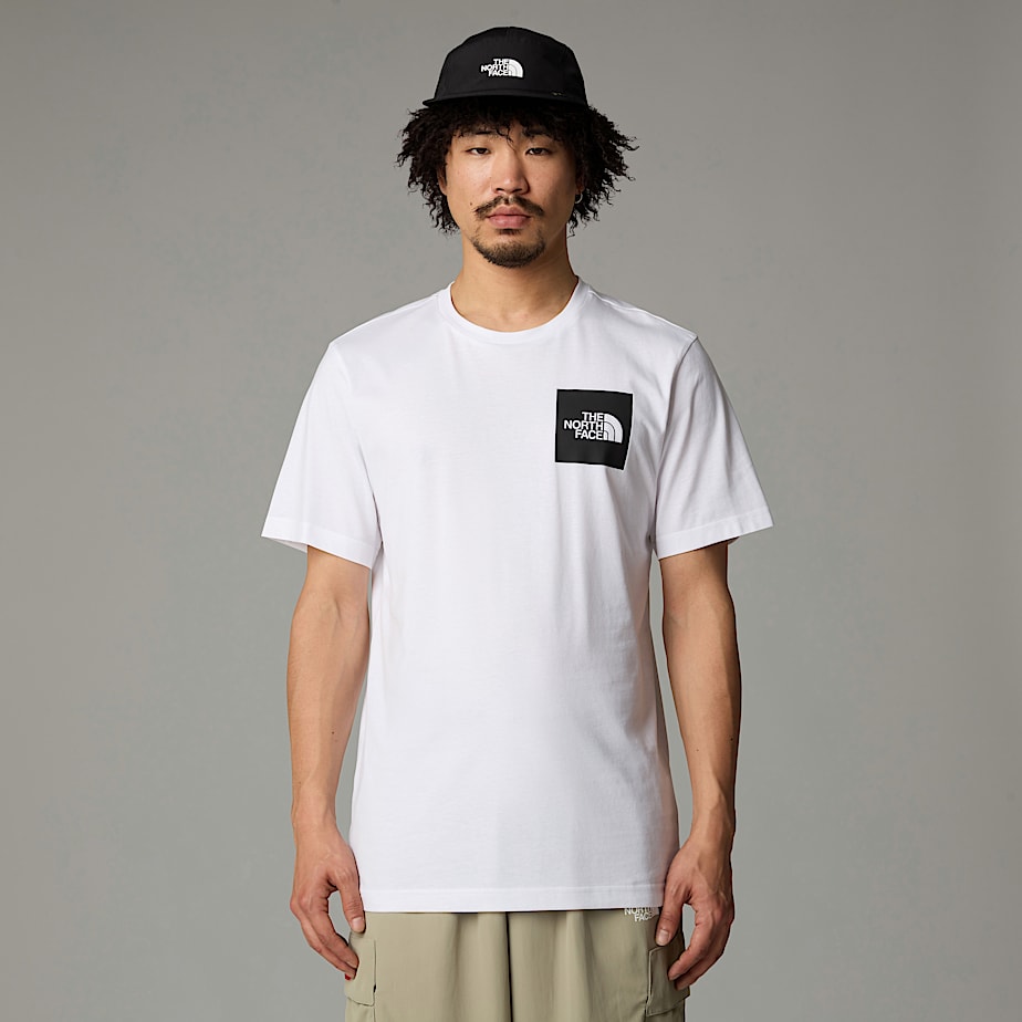 Men The North Face Fine T Shirts White | NF0A57I3K