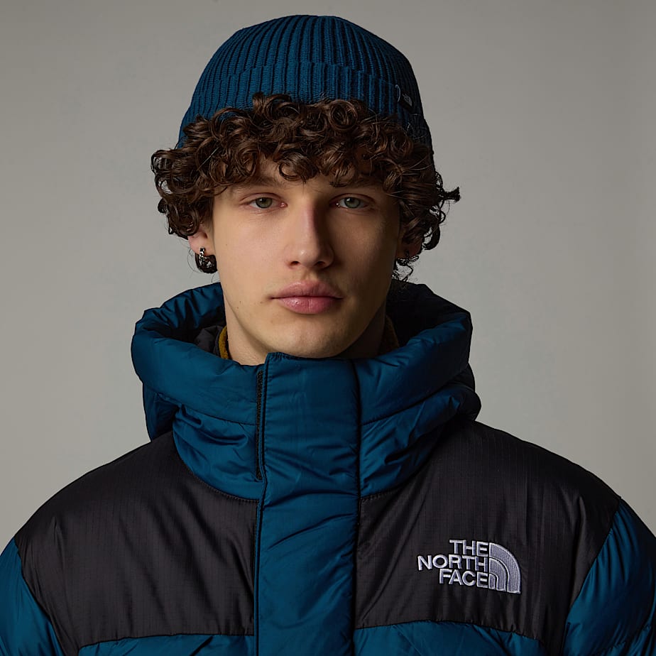 Men The North Face Fisherman Beanie Navy | NF0A64C7O