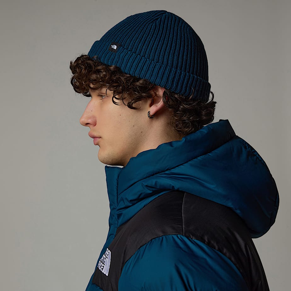 Men The North Face Fisherman Beanie Navy | NF0A64C7O