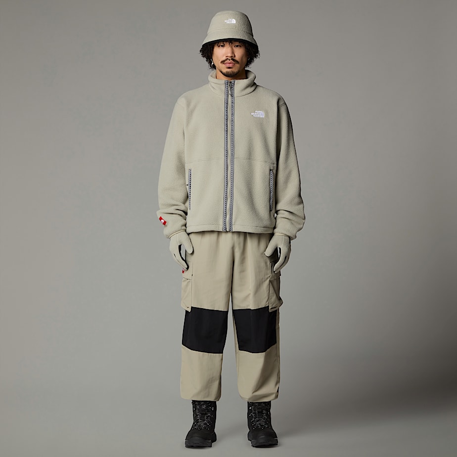Men The North Face Fleeski Full-Zip Fleece Jackets Grey | NF0A94W2R