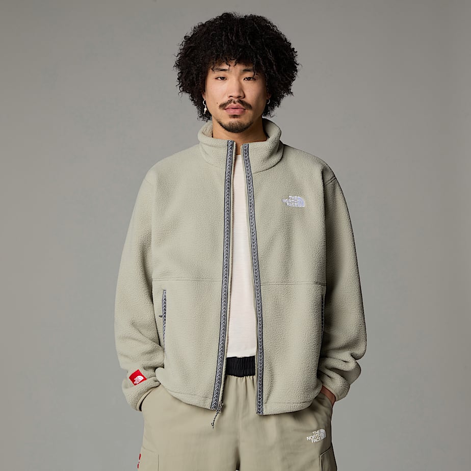Men The North Face Fleeski Full-Zip Fleece Jackets Grey | NF0A94W2R