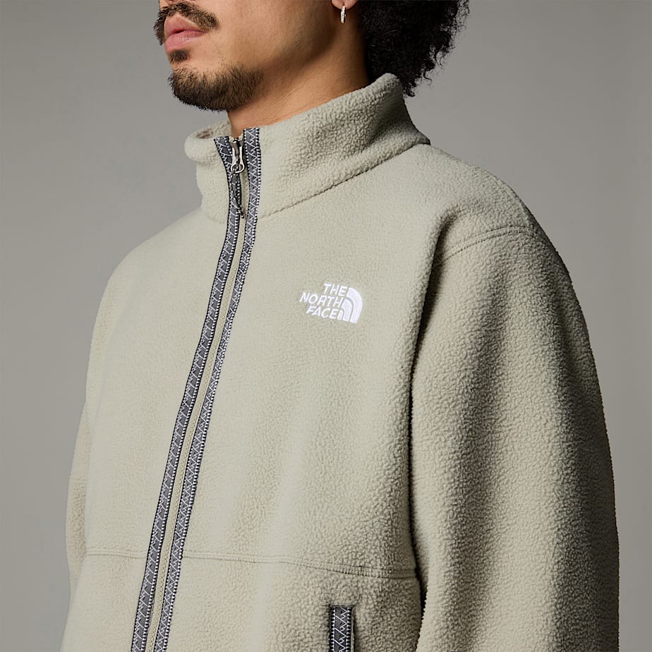 Men The North Face Fleeski Full-Zip Fleece Jackets Grey | NF0A94W2R
