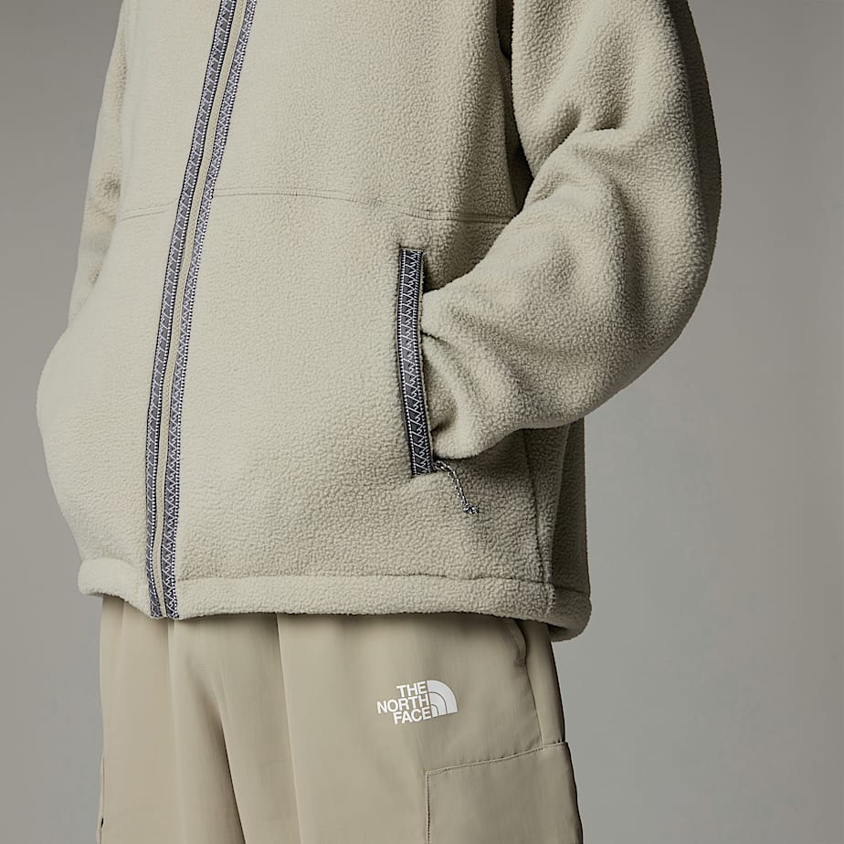 Men The North Face Fleeski Full-Zip Fleece Jackets Grey | NF0A94W2R
