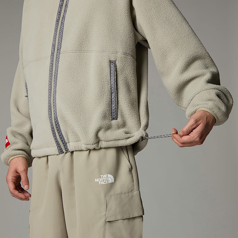 Men The North Face Fleeski Full-Zip Fleece Jackets Grey | NF0A94W2R