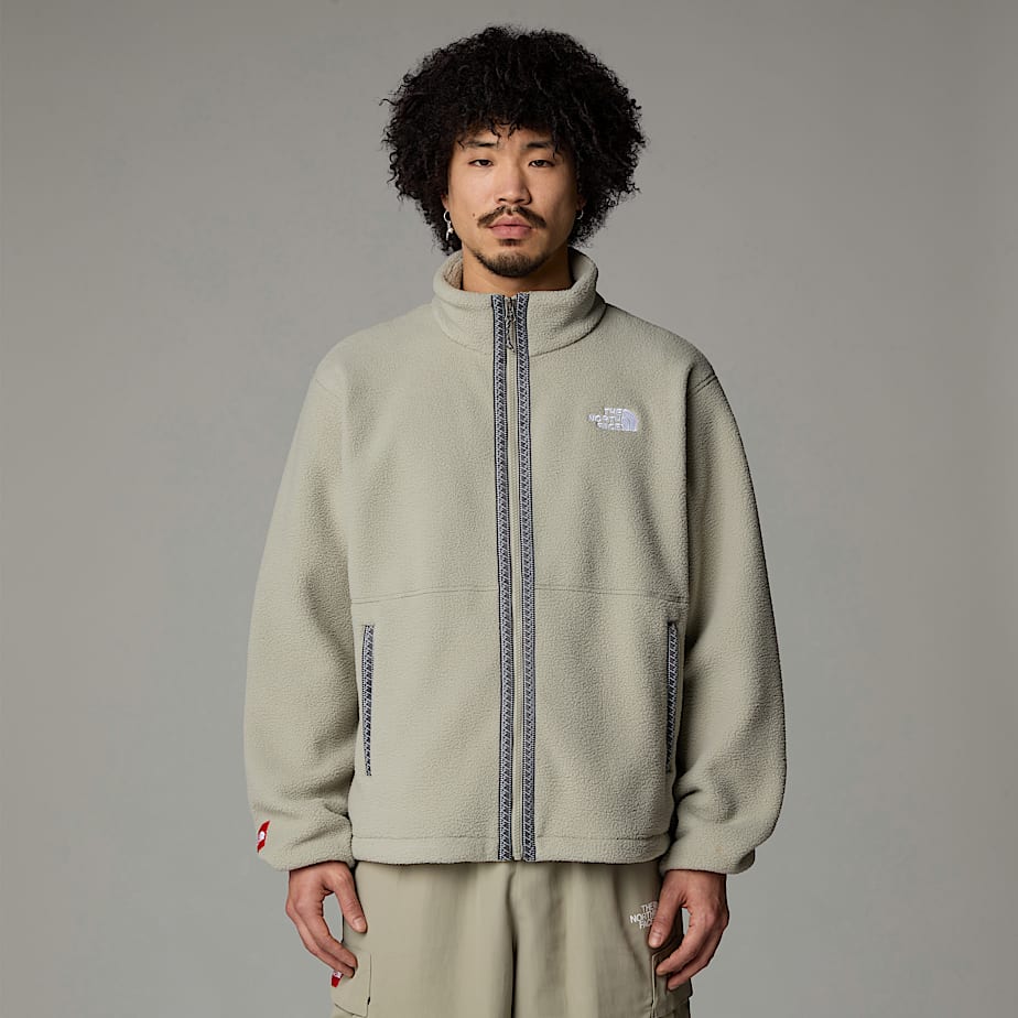 Men The North Face Fleeski Full-Zip Fleece Jackets Grey | NF0A94W2R