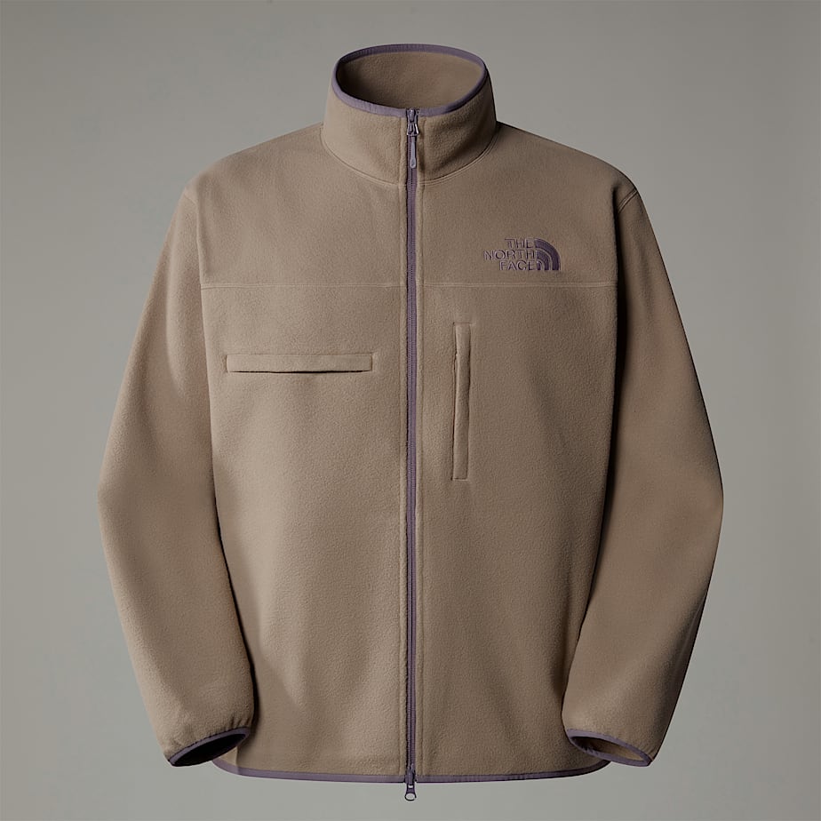 Men The North Face Full-Zip Fleece Jackets Beige | NF0A50F9B
