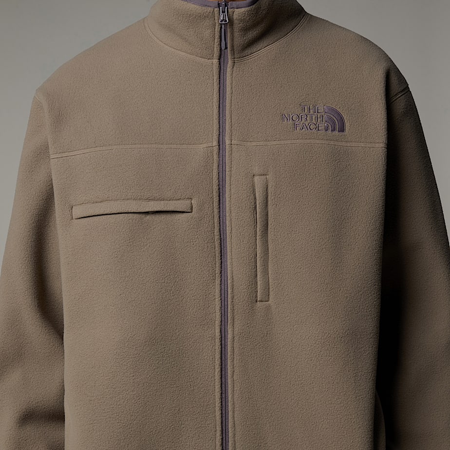 Men The North Face Full-Zip Fleece Jackets Beige | NF0A50F9B