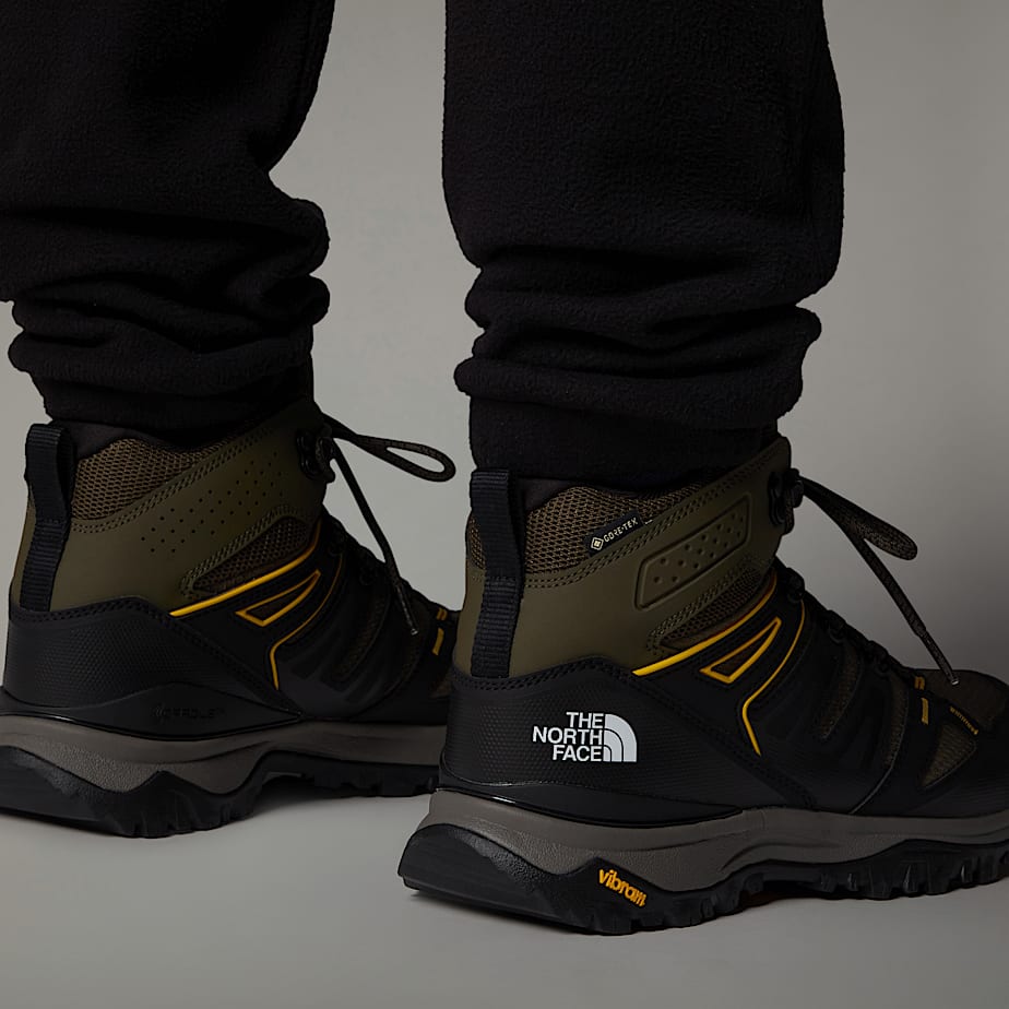 Men The North Face Hedgehog GORE-TEX® Mid Hiking Boots Olive | NF0A75J3E