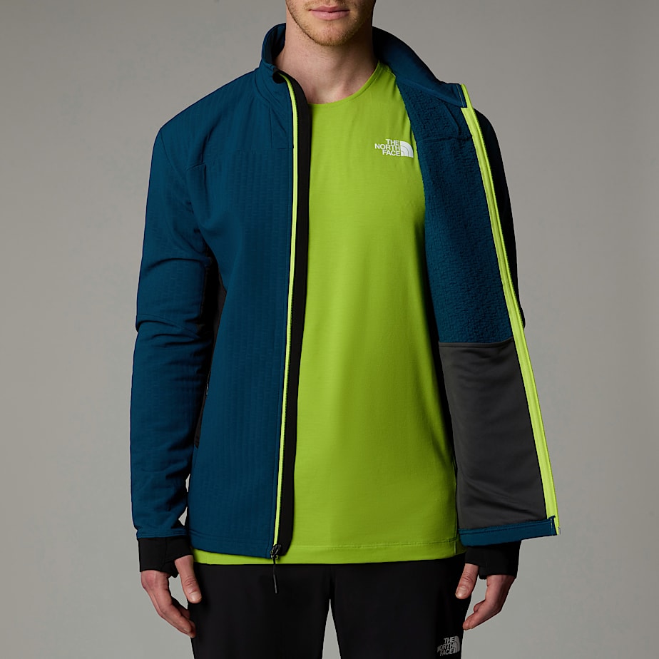 Men The North Face Highball Fleece Jackets Navy | NF0A04J0H