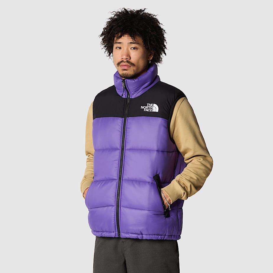 Men The North Face Himalayan Insulated Vest Purple | NF0A64C3P