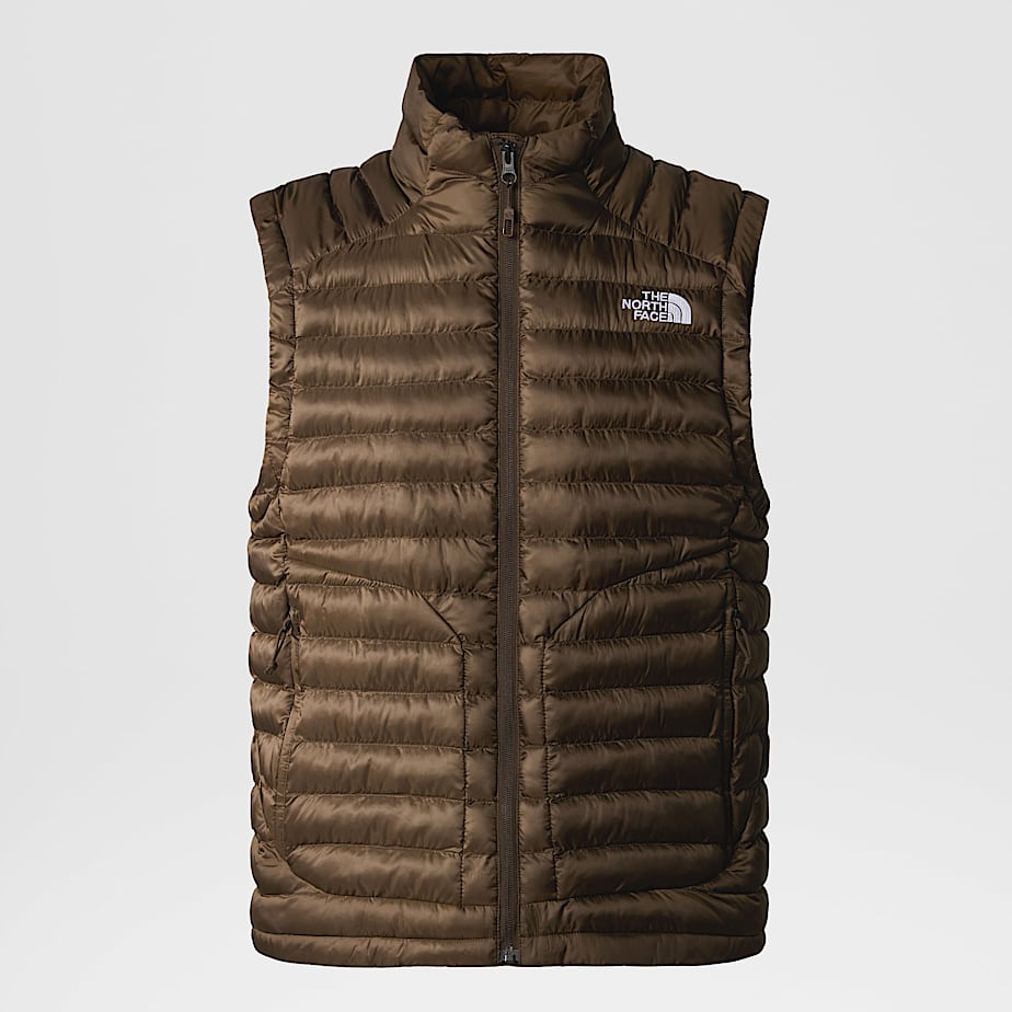 Men The North Face Huila Synthetic Insulation Vest Brown | NF0A06H1W