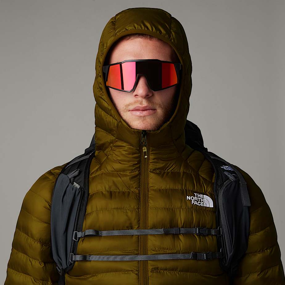 Men The North Face Huila Synthetic Insulation Hooded Jackets Brown | NF0A66Y7T