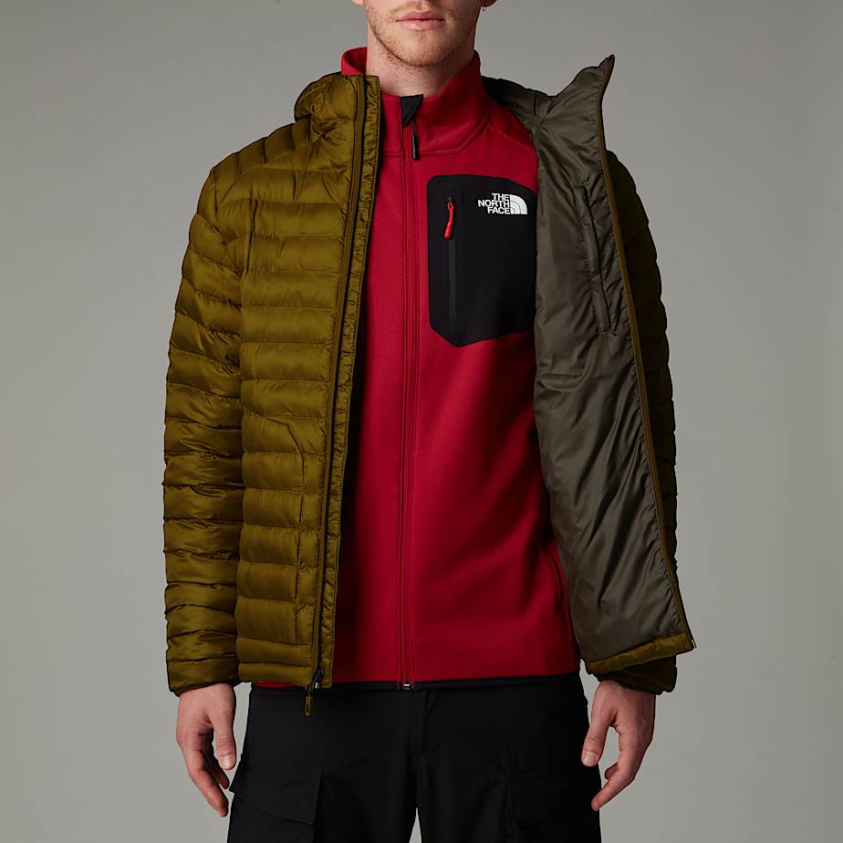 Men The North Face Huila Synthetic Insulation Hooded Jackets Brown | NF0A66Y7T